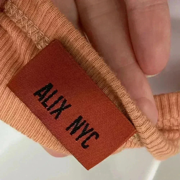 NEW Alix NYC Cutout Bodycon Ribbed Mini Dress size Small - Picture 8 of 8